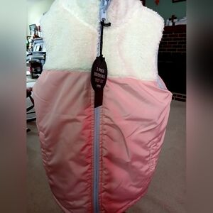 NWT Buffalo David Bitton Reversible Vest, Girls 10-12